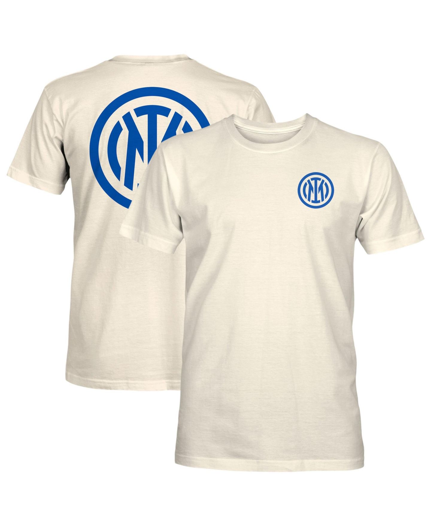 Мужская футболка 1863FC Cream Inter Milan Big Logo Heavyweight — фото 1