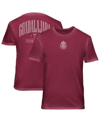 Men's Red Chivas Back Wordmark Soft Wash T-Shirt