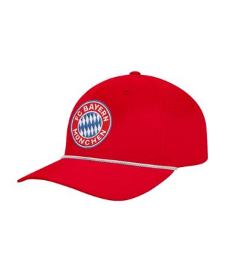 Men's Red Bayern Munich Color Badge Airflow Adjustable Hat