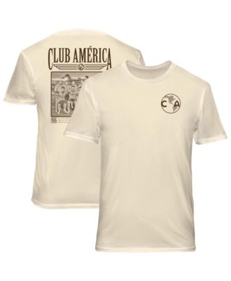 Men's Cream Club America Vintage Soft Wash T-Shirt