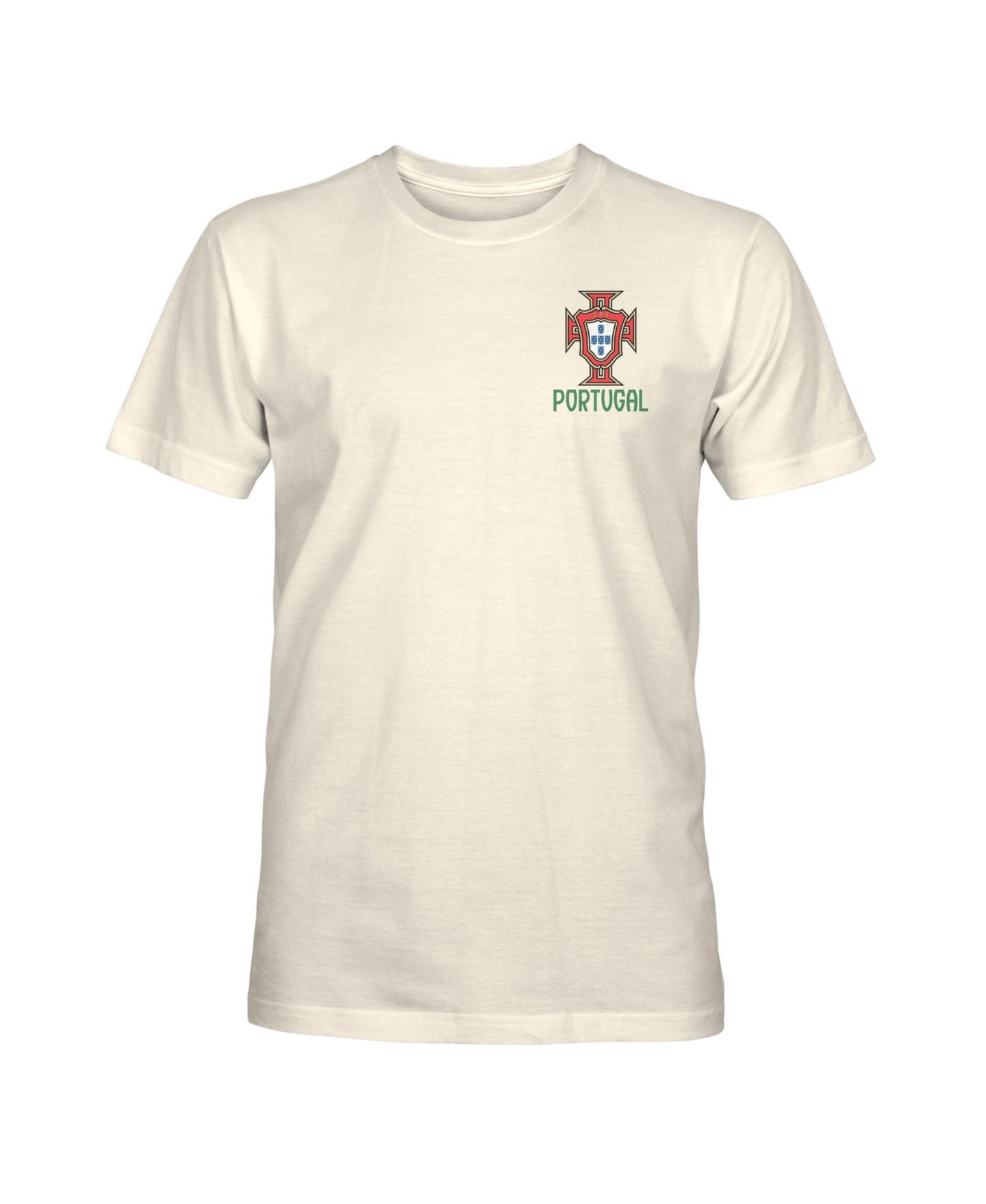 Мужская футболка 1863FC Natural Portugal National Team Let's Go Team Heavyweight — фото 2