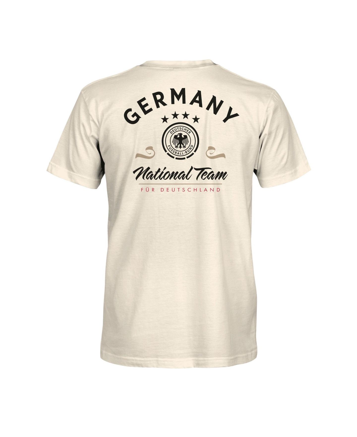 Мужская футболка 1863FC Cream Germany National Team Flourish — фото 3