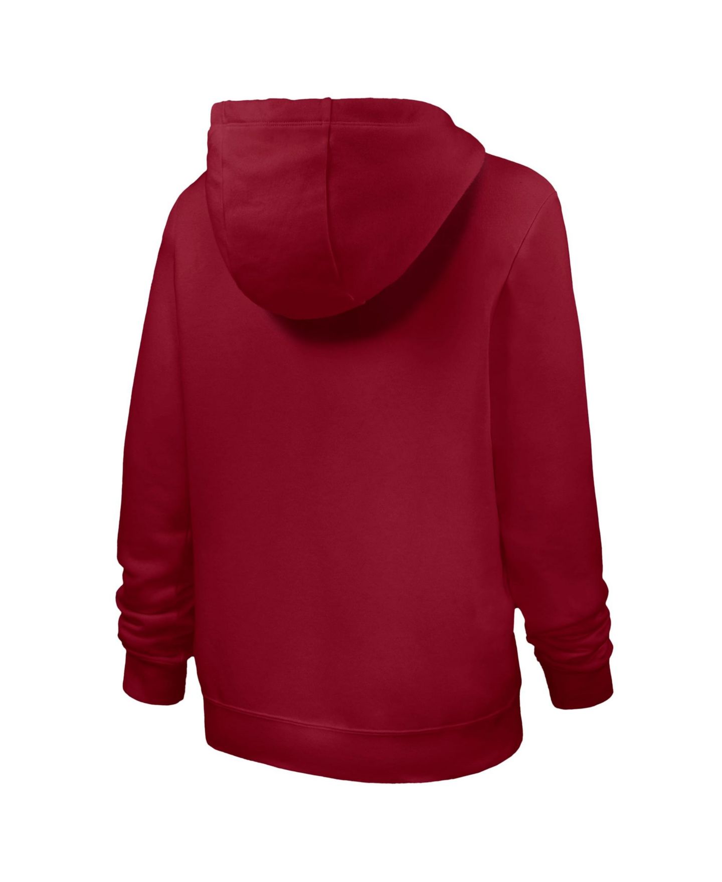 Женское худи Nike Cardinal Arkansas Razorbacks Club Fleece — фото 3