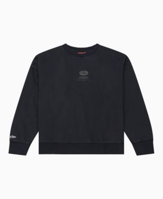Women's Black San Francisco 49ers Core Essentials Micro Logo Fleece Sweatshirt