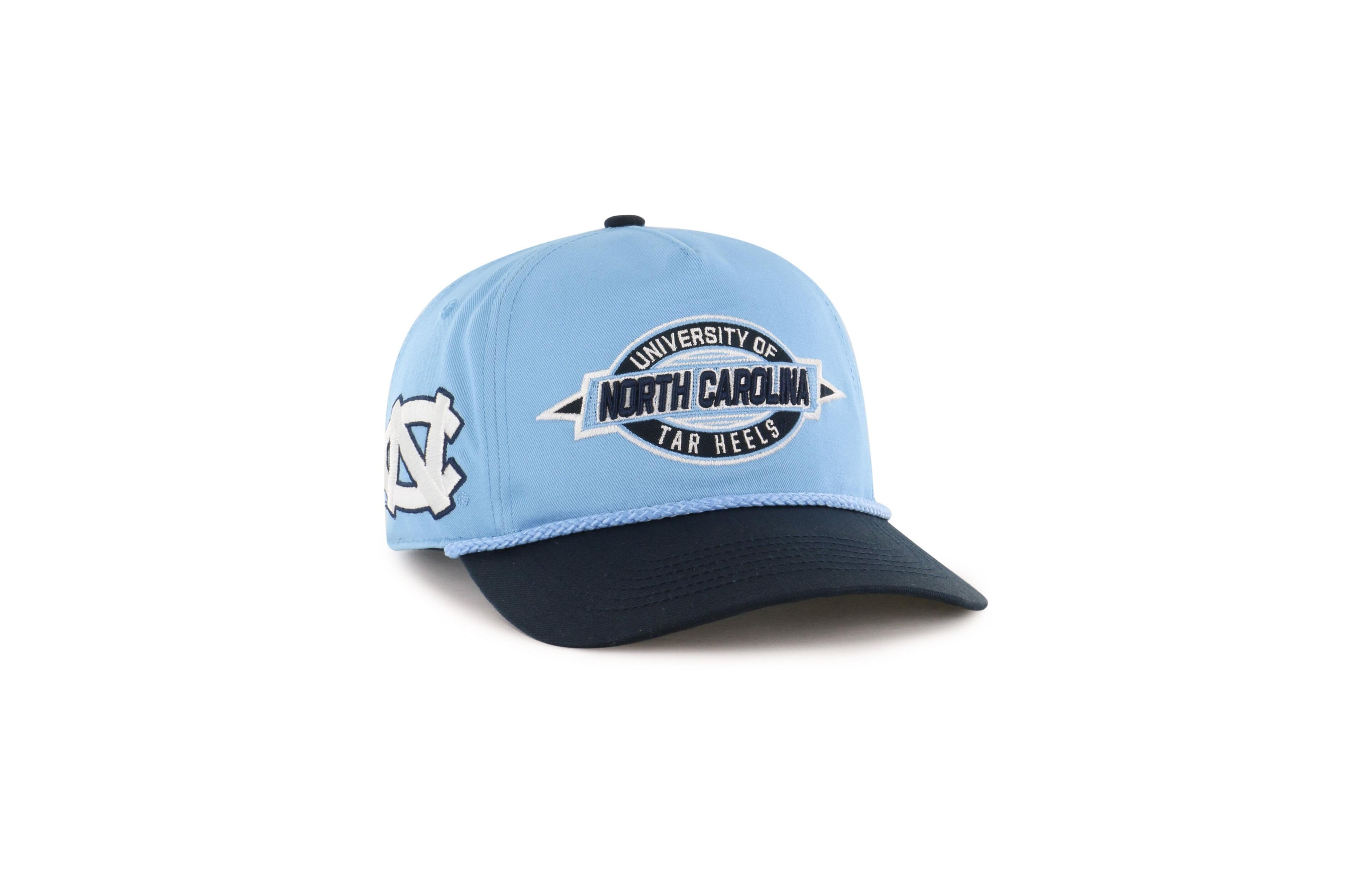 '47 Brand Big Boys' and Girls' Carolina Blue North Carolina Tar Heels Frame Out Hitch Rope Adjustable Hat
