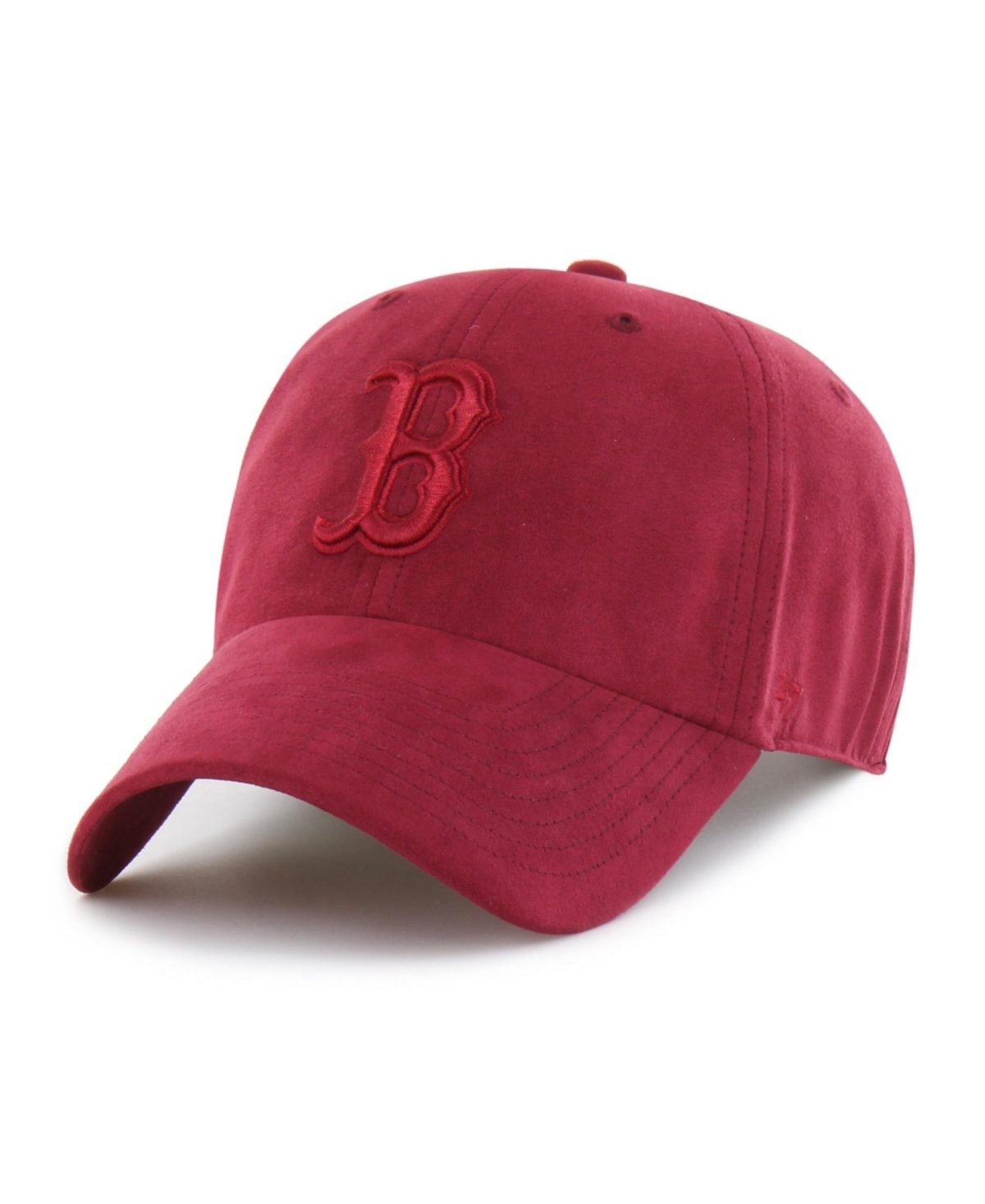 '47 Brand Men's and Women's Red Boston Red Sox Fall Feelings Ballpark Suede Clean Up Hat - Red