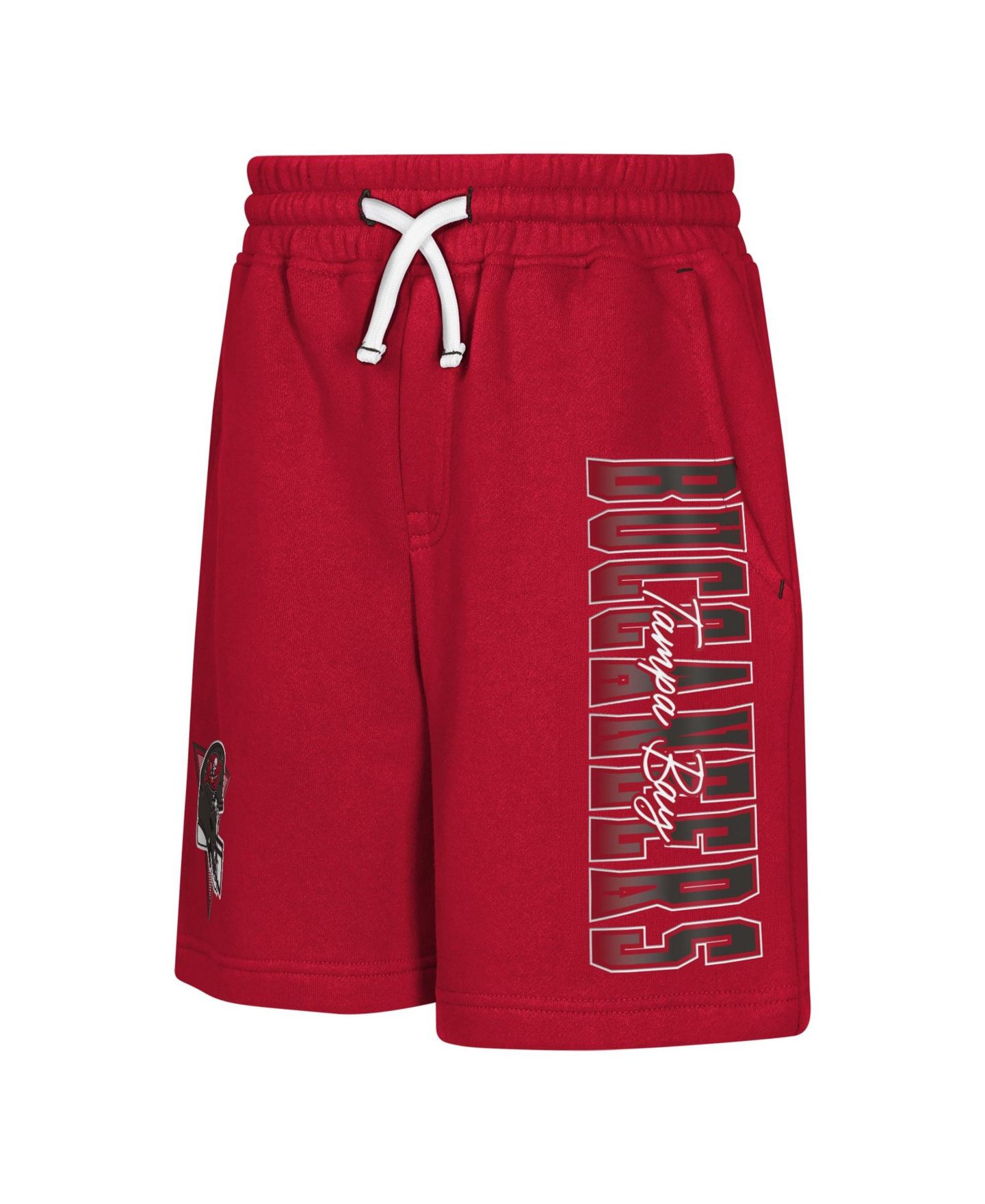 Детские шорты Outerstuff Red Tampa Bay Buccaneers Audible Fleece — фото 1