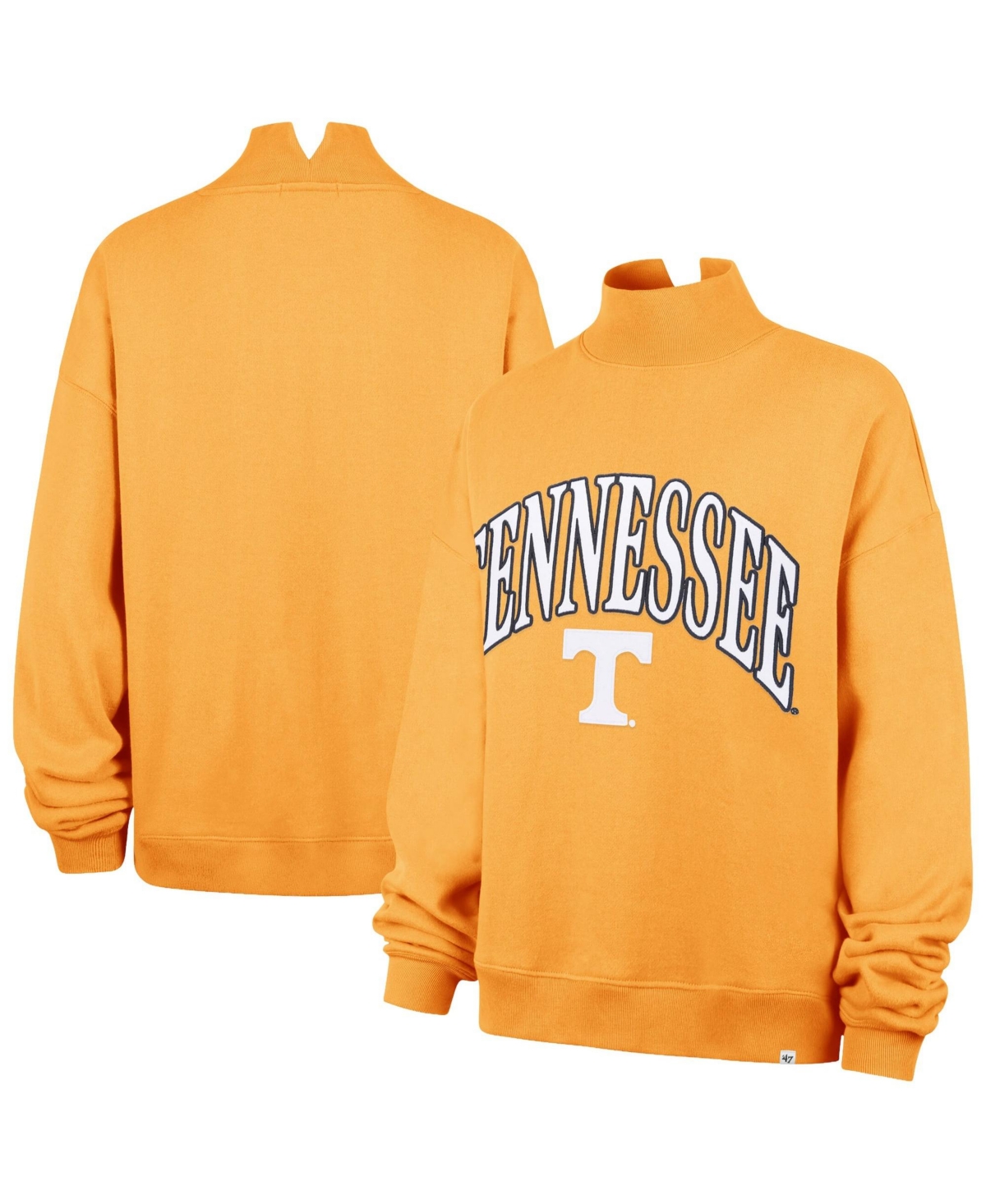 '47 Brand Women's Tennessee Orange Tennessee Volunteers Mock Neck Sweatshirt - Tennessee Orange