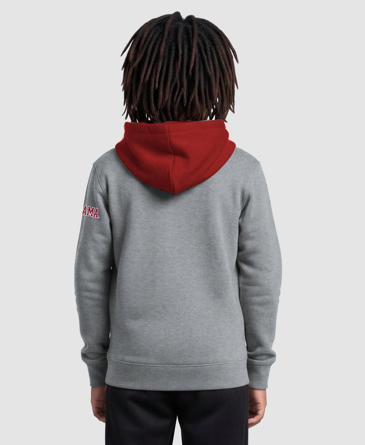 Детское худи Champion Heather Gray Alabama Crimson Tide Fleece — фото 2