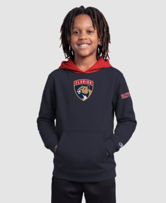 Big Boys' and Girls' Navy Florida Panthers Fleece Hoodie