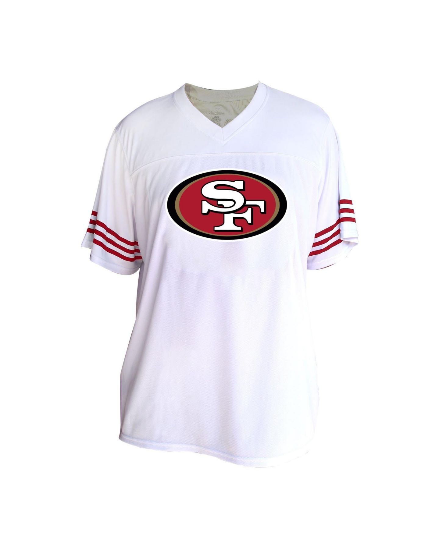 Женское джерси Fanatics Women's Fred Warner White San Francisco 49ers Plus Size Fashion Jersey — фото 2