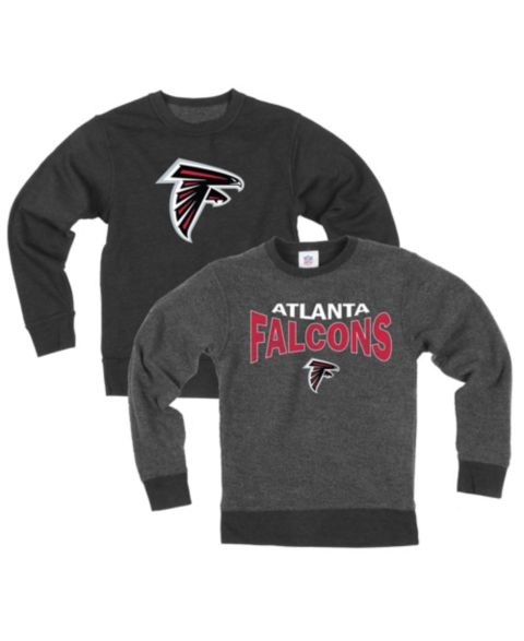 Детская толстовка Wes & Willy Black Atlanta Falcons Reversible Fleece