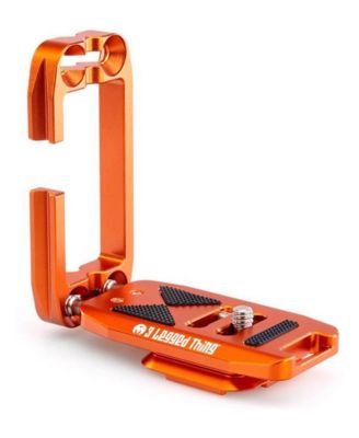 Ellie PD Short Universal L-Bracket with Peak Design Capture, Compatible base, Copper, Orange