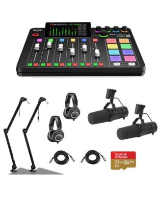 RØDECaster Pro II Integrated Audio Production Studio Bundle