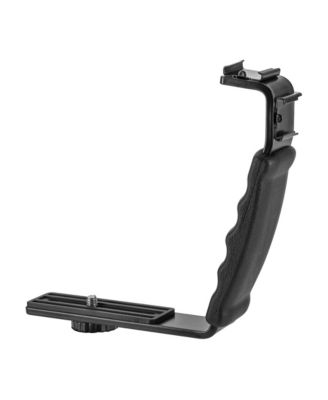 Heavy Duty L Dual Shoe Aluminum Bracket for Stands and Tripods