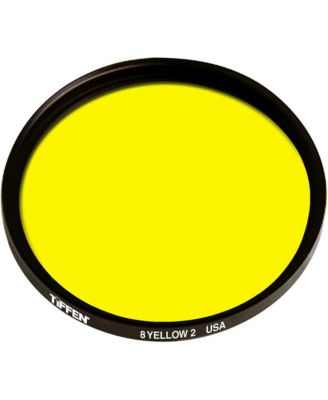 40.5mm #8 Yellow Glass Filter for Black and White Photography