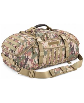 Tactical 65L Large Duffle Bag, 3-in-1 Tactical Backpack MOLLE Pack for Sports, Gym, Outdoor, CP