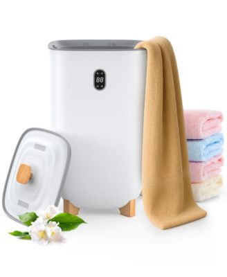 35L Large Home Towel Warmer Dryer Bucket with Aromatherapy, Auto Shut-off Function