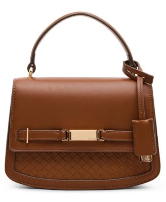 Saddle Convertible Top Handle Small Shoulder Handbag