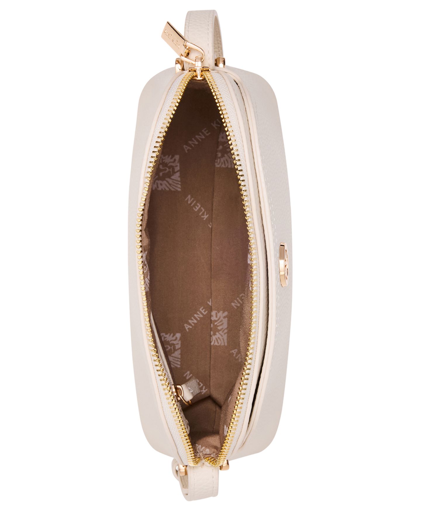 Женский кошелёк Anne Klein Dome Zip-Top Detachable Card Case Crossbody Handbag, цвет: Белый — фото 4