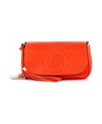 Medium Soho Chain Crossbody Bag Leather