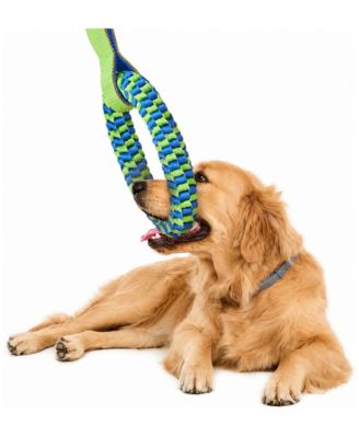 Durable Dog Chew Toy Rope Tug of War Dental Floss Teeth Cleaning for Large Medium Dogs