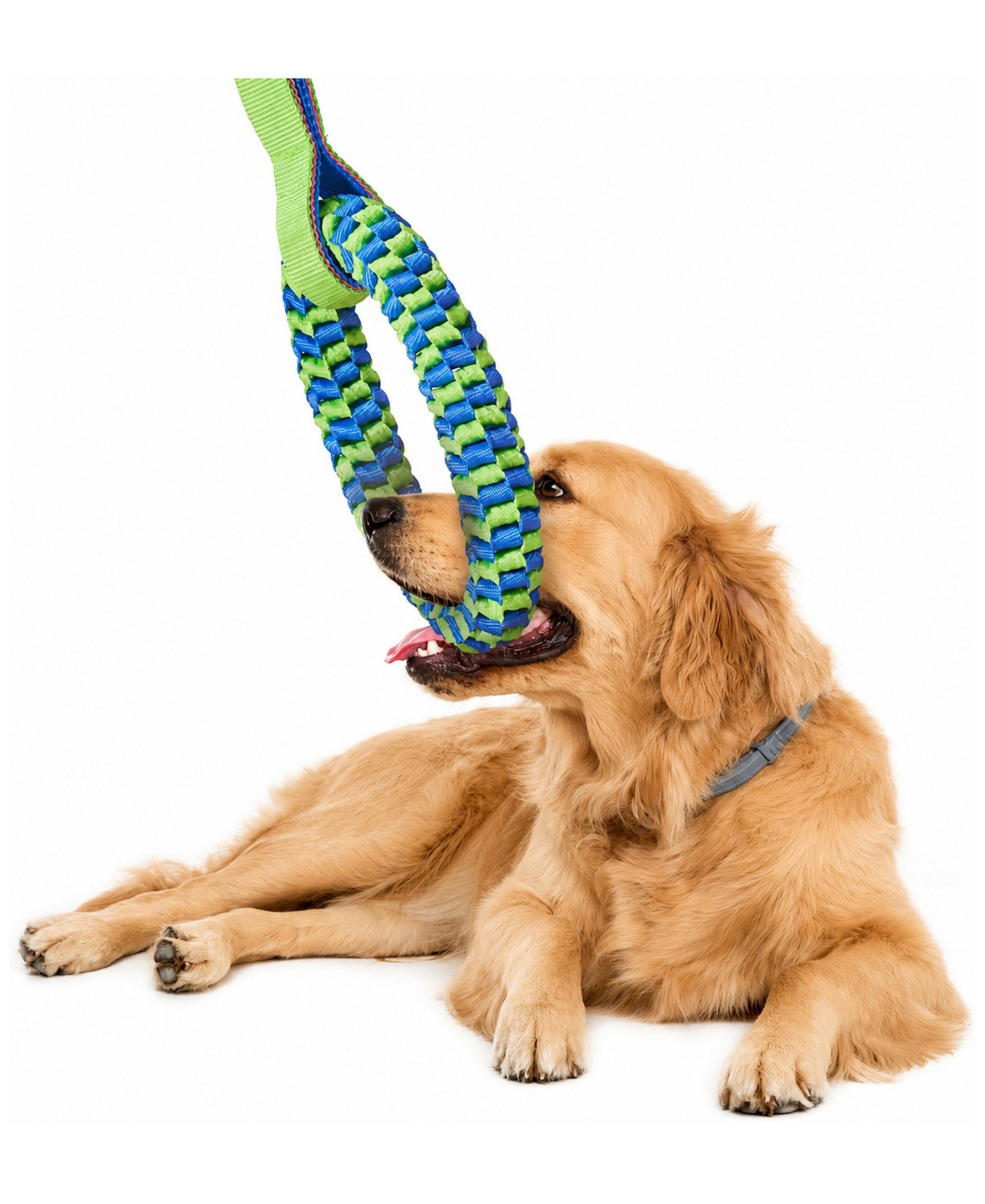 Magicorange Durable Dog Chew Toy Rope Tug of War Dental Floss Teeth Cleaning for Large Medium Dogs - 1pc pack