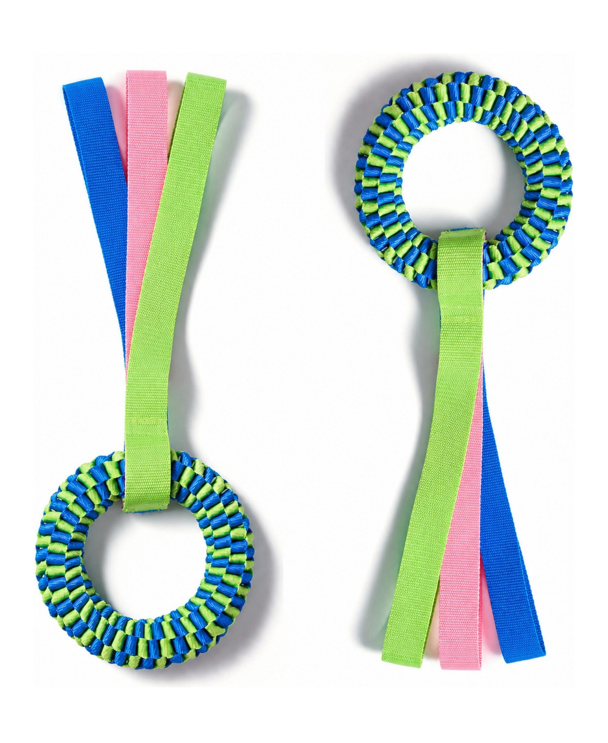 Magicorange Durable Dog Chew Toy Rope Tug of War Dental Floss Teeth Cleaning for Large Medium Dogs - 2pc pack