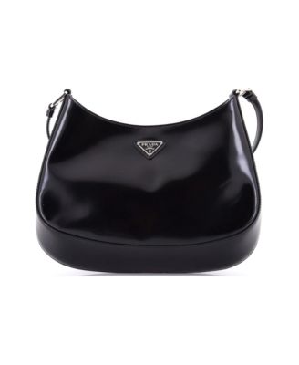 Medium Cleo Shoulder Bag Spazzolato Leather