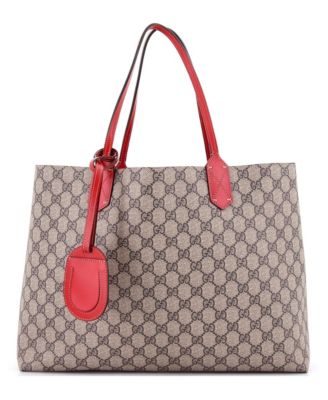 Large Reversible Tote GG Print Leather