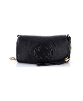 Medium Soho Chain Crossbody Bag Leather