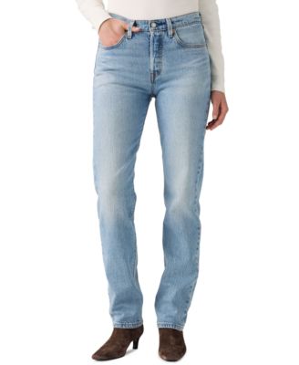 Premium Women's 501&reg; High-Rise Straight-Leg Denim Jeans