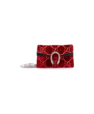 Super Mini Dionysus Bag GG Velvet