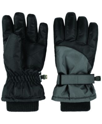 Boys' Blizzard Comrad Insulated Wind-Resistant Rib-Knit Cuffs Gloves