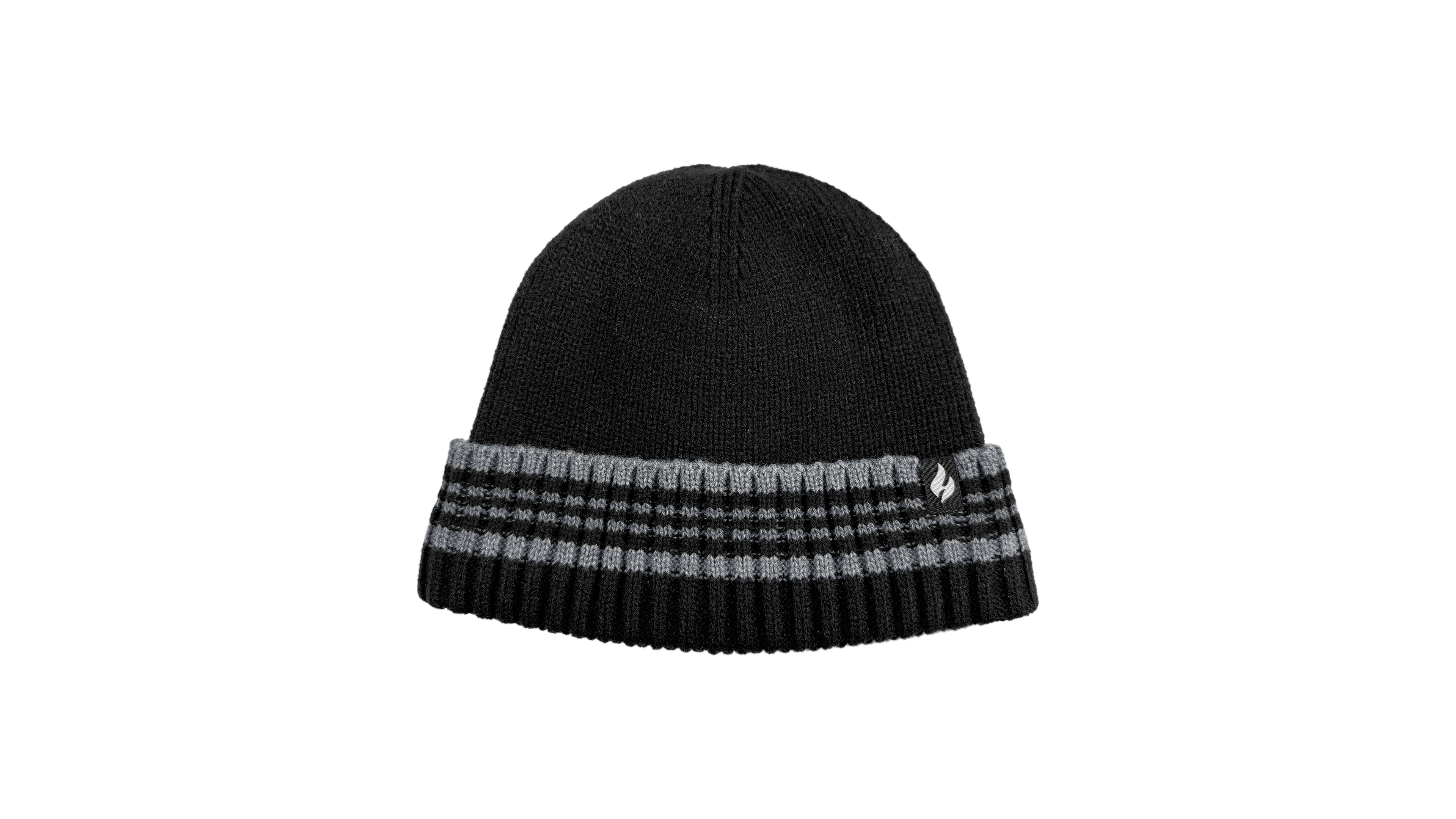 Heat Holders Men's Bjorn Ribbed Striped Beanie