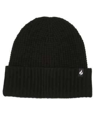 Men's Luke Waffle-Knit Roll-Up Beanie