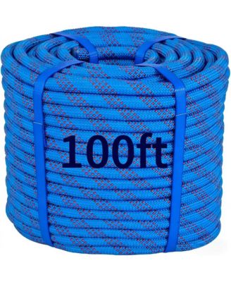 AOFAR 100 Feet 3/8 Inch Heavy Duty Arborist Climbing Rope - Macy's