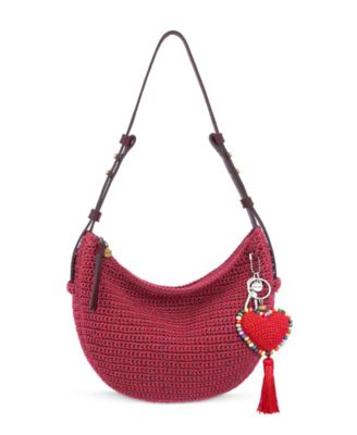 Tess Hand-Crocheted Medium Shoulder Handbag