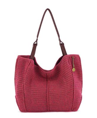 Los Feliz Crochet Slouchy Large Tote Handbag