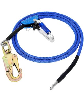 Steel Wire Core Flipline 1/2 Inch X 10 Feet Tree Climbing Kit