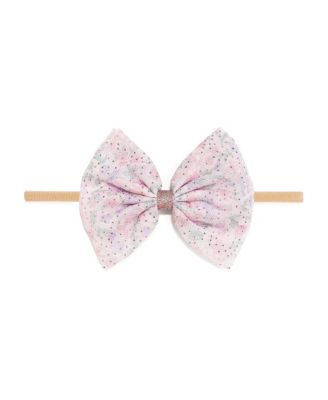 Baby Girls Bow and Bloom Tulle Bow Baby Headband