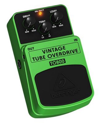 Vintage Tube Overdrive TO800 Effects Pedal