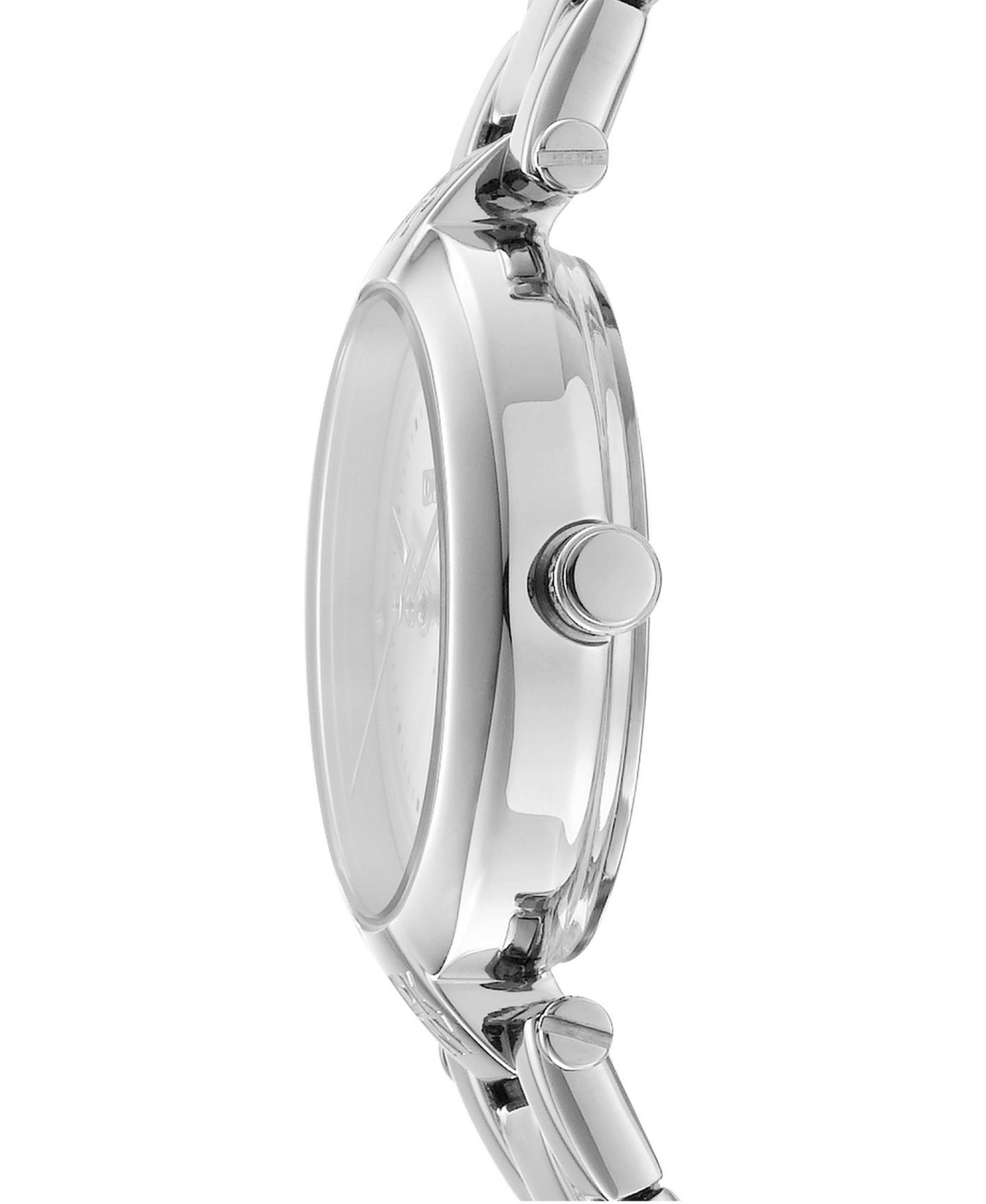 Женские часы DKNY Quartz Stainless Steel Bracelet Watch, цвет: Серебряный — фото 3