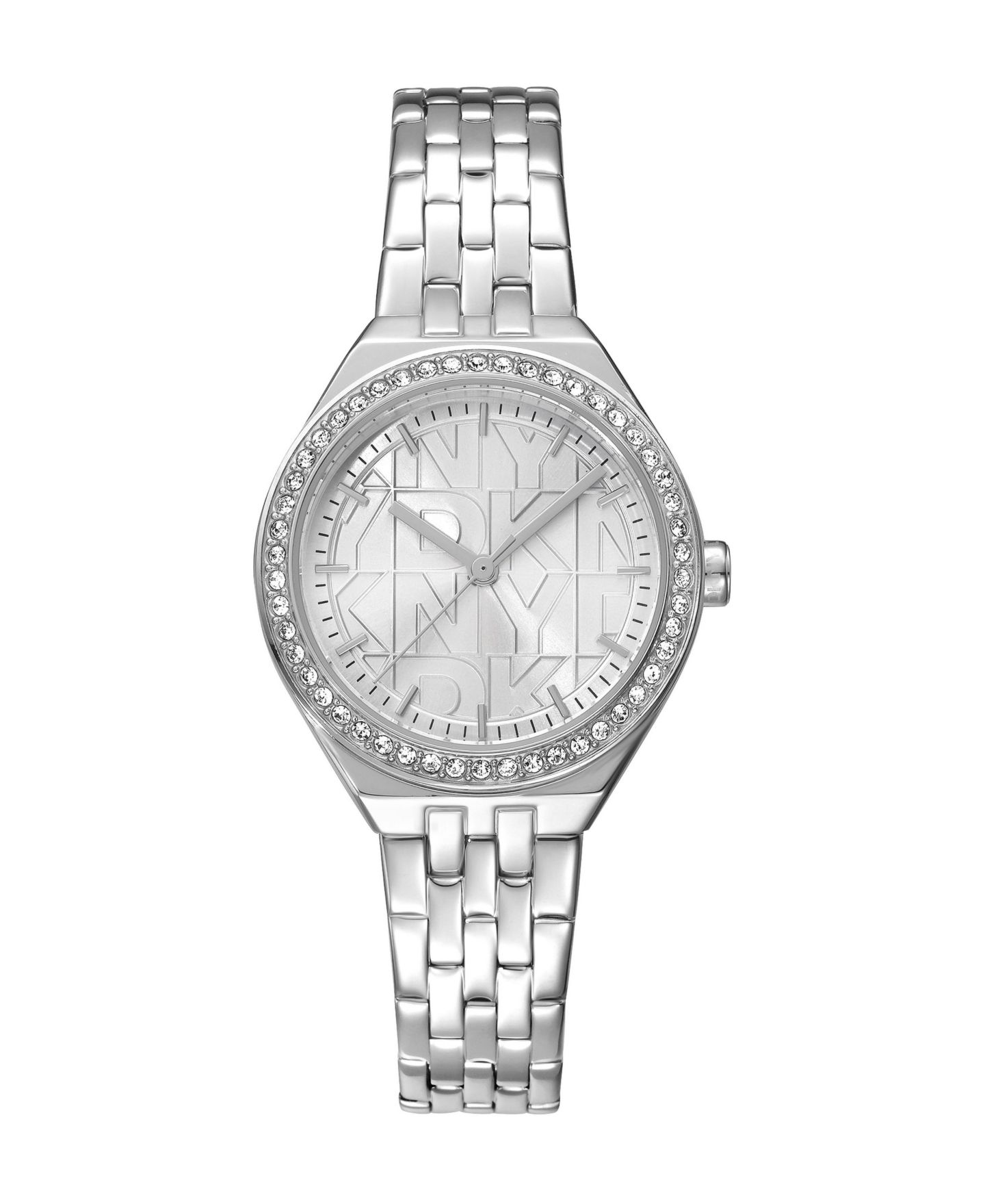 Женские часы DKNY Quartz Stainless Steel Bracelet Watch, цвет: Серебряный — фото 1
