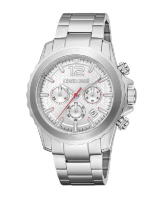 Men's Quartz Silver Stainless Steel Bracelet Watch