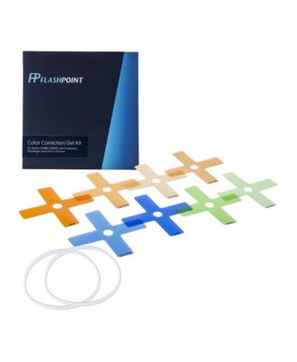 Color Correction Gel Kit for Flashpoint Streaklight, eVOLV and Godox AD360, AD200 Strobes