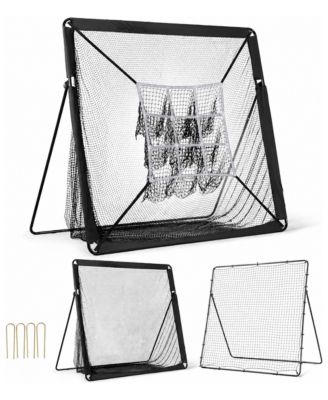 7x7 Multi Sport Training Station Rebounder Target Net