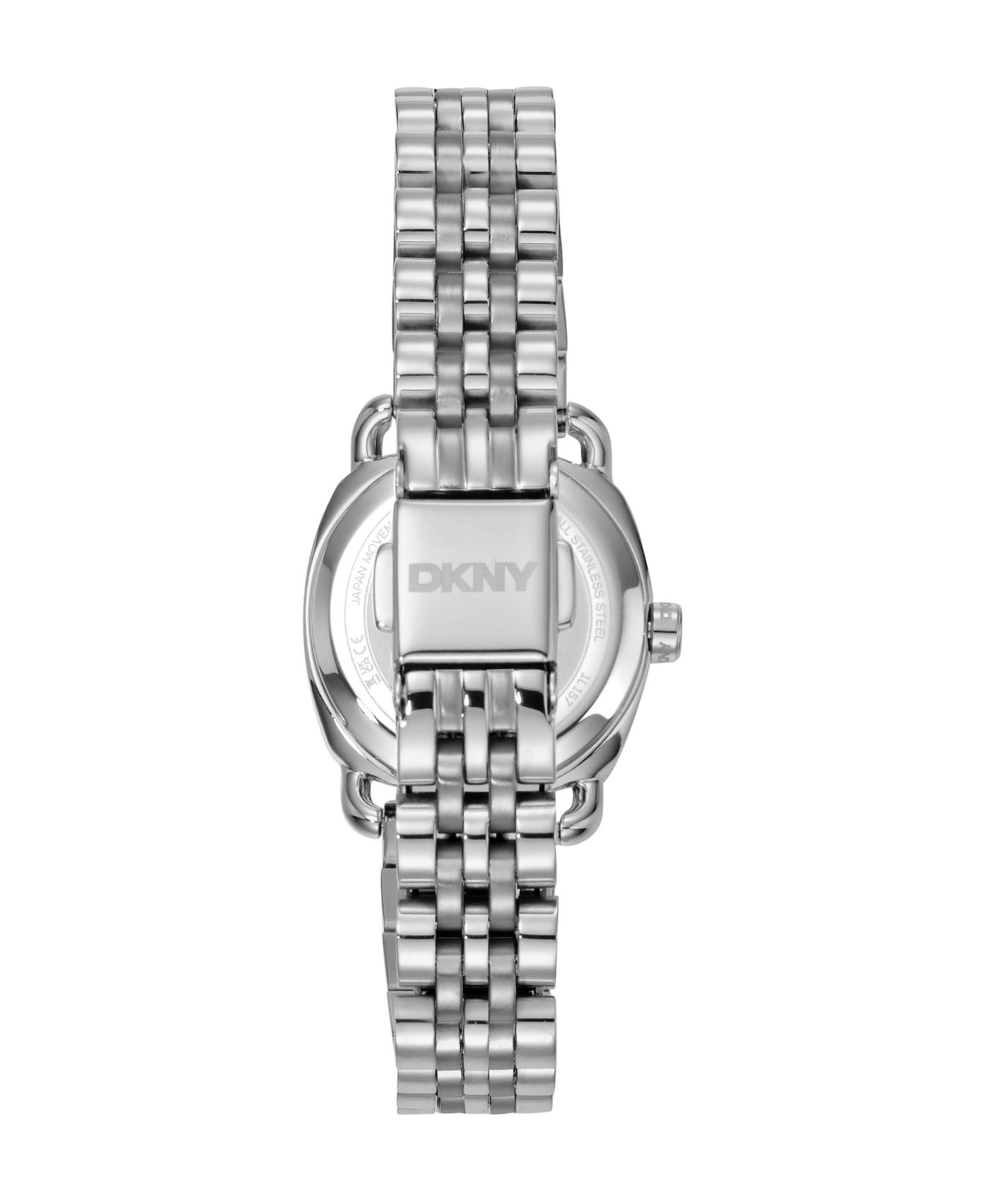 Женские часы DKNY Quartz City Rivet Water-Resistant Stainless Steel Bracelet Watch, 24mm, цвет: Серебряный — фото 3