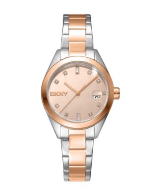 Women's Quartz Urban Two-Tone Stainless Steel Bracelet Watch, 30 mm
