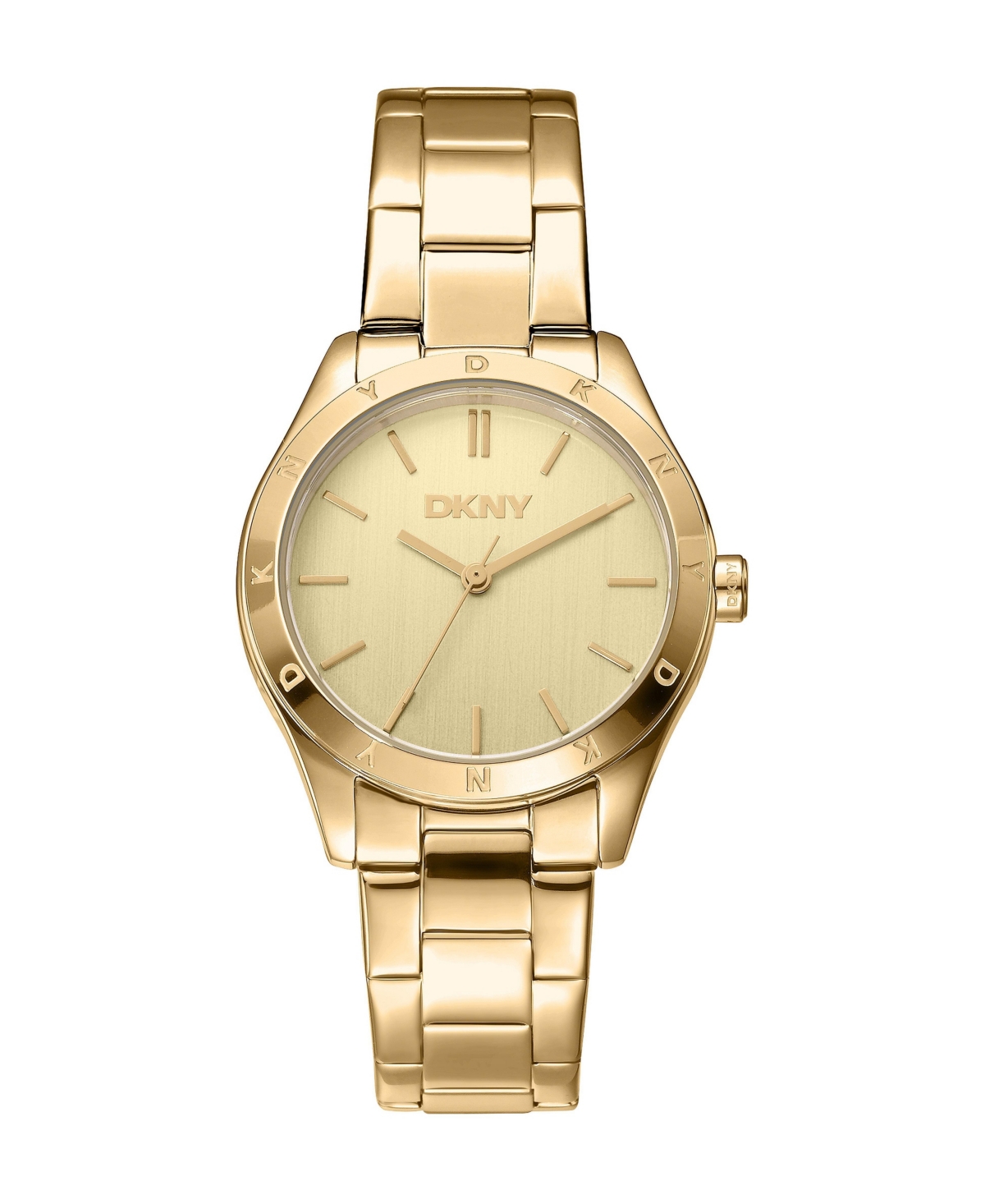 Dkny Women's Quartz Gold Stainless Steel Bracelet Watch, 32mm - Gold